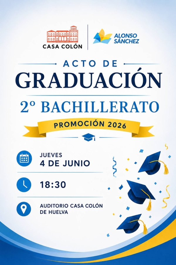Acto de graduacion 2º Bachillerato