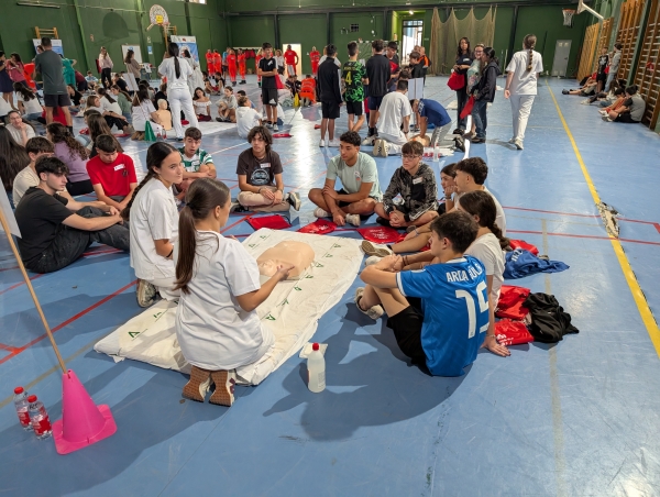 El IES Alonso Sanchez participa en la Cardiomaraton 2025