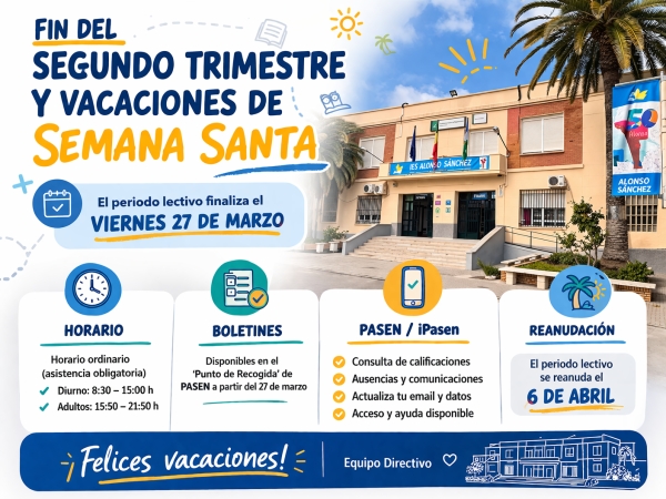 Informacion fin del segundo trimestre
