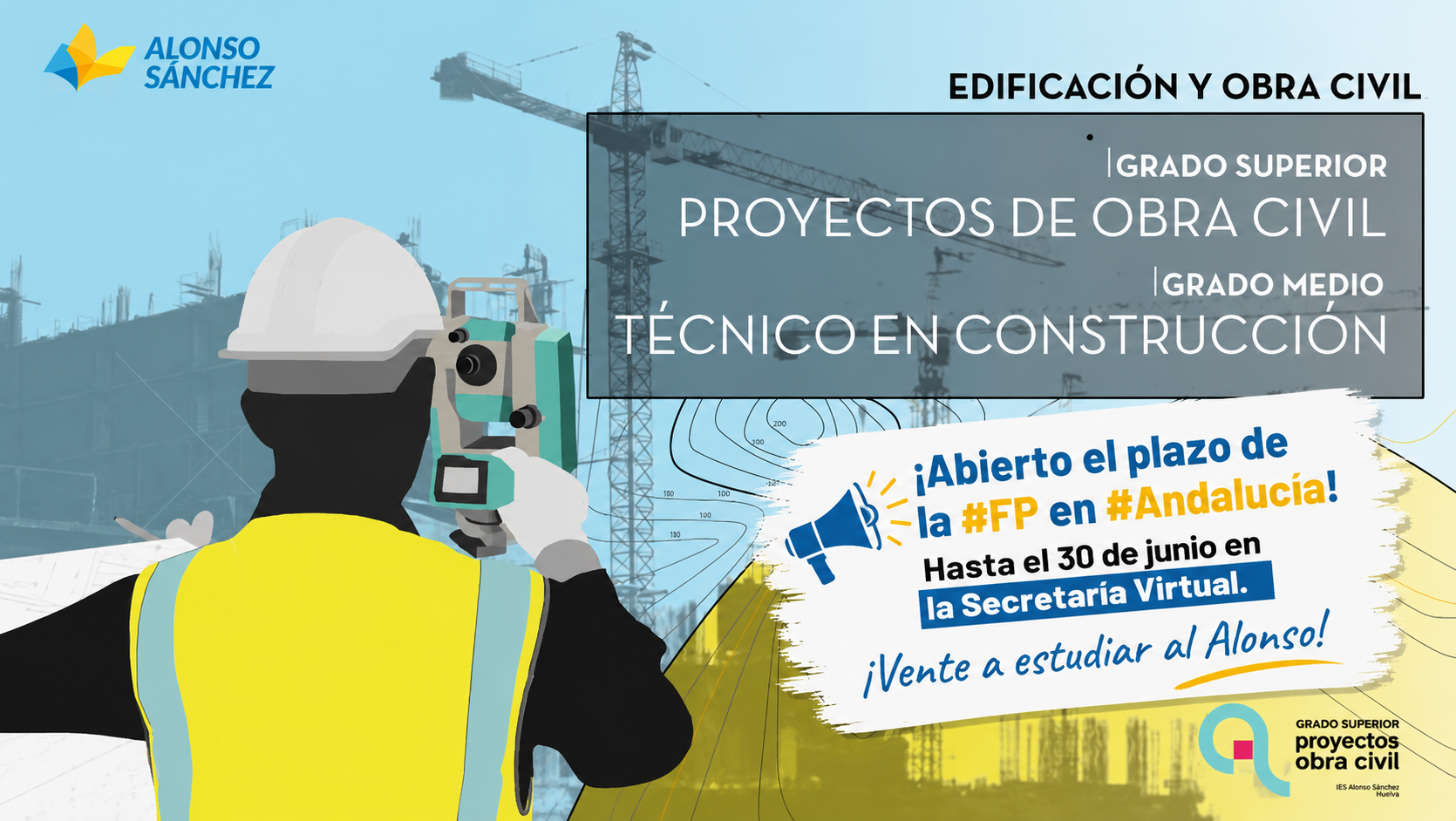 Abierto el plazo de admision para la Formacion Profesional en Andalucia