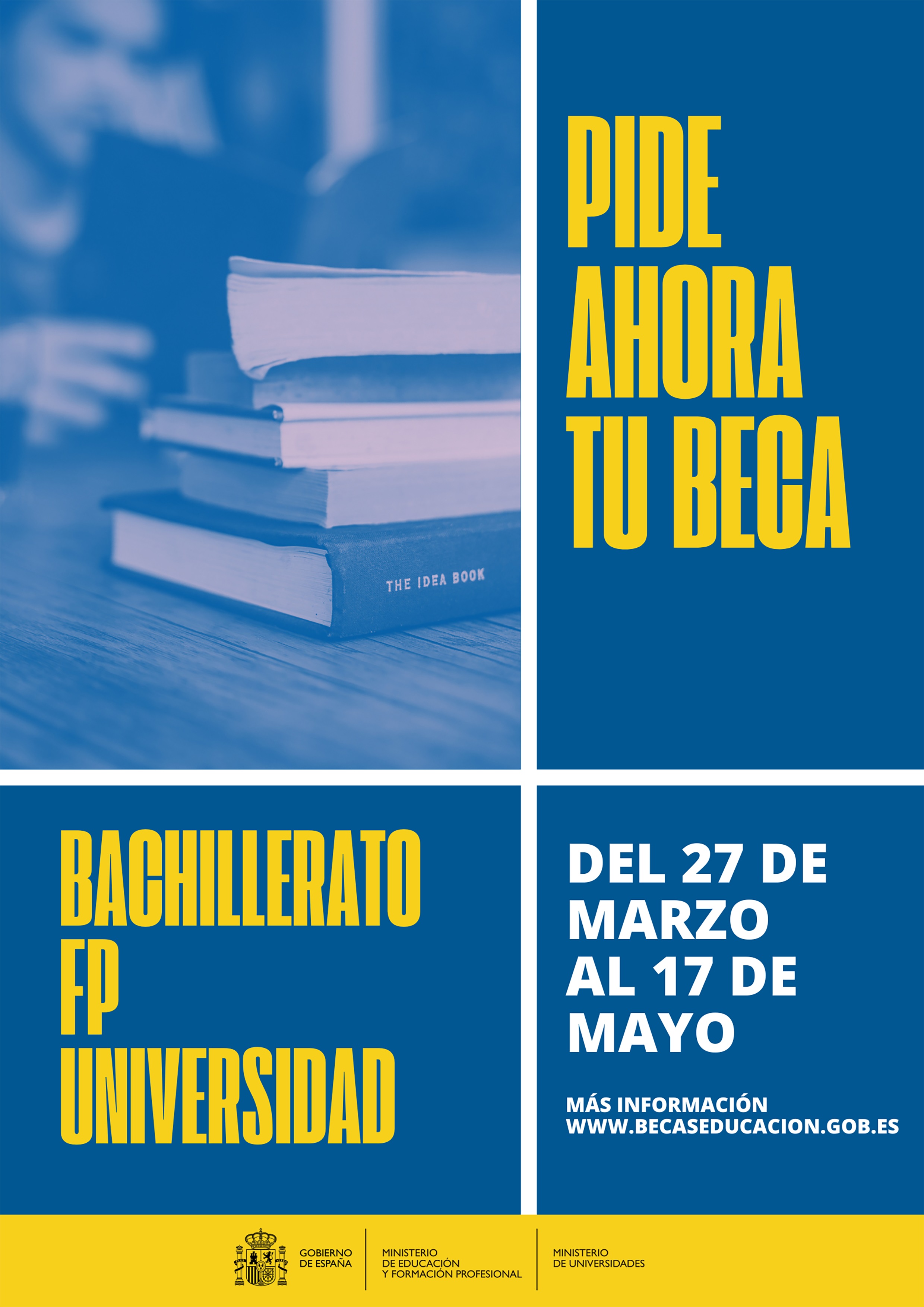Convocatoria general de becas para el curso 2023-2024