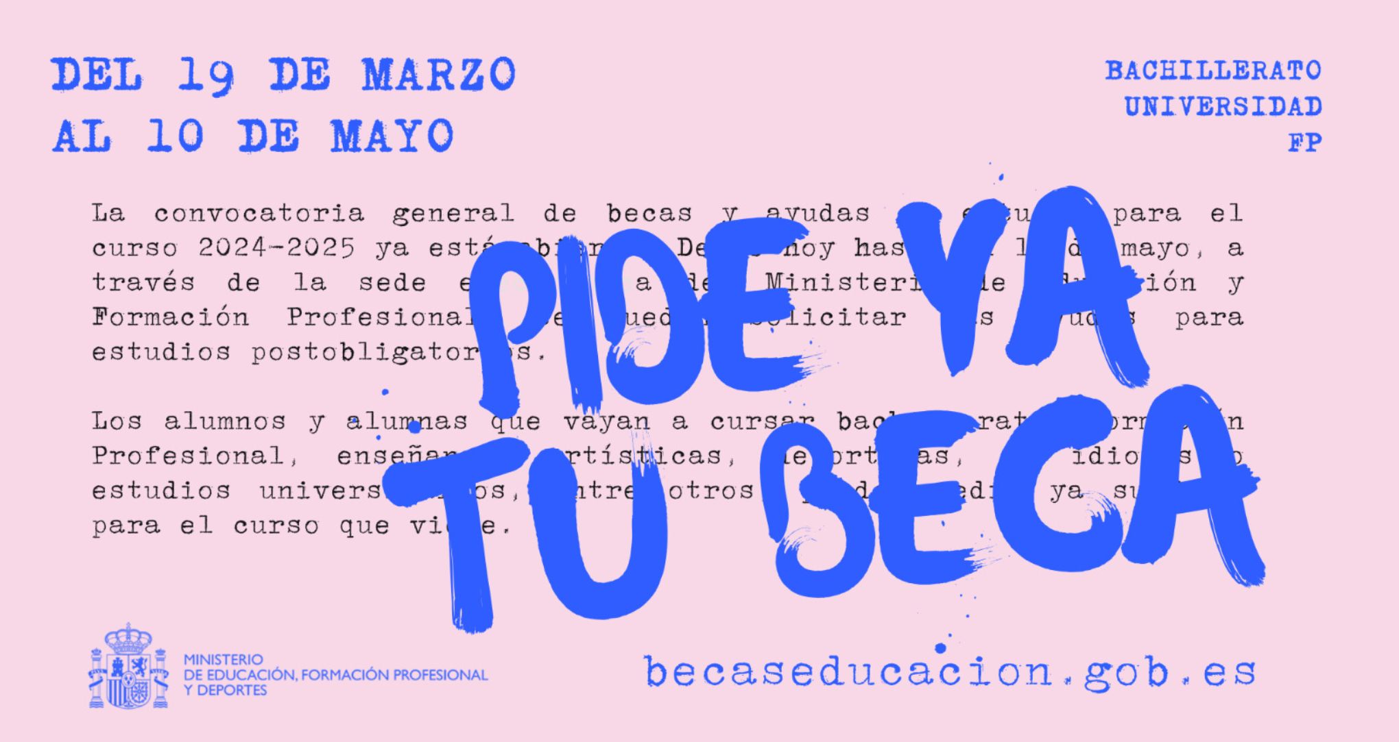 Becas MEC Curso 2024/25