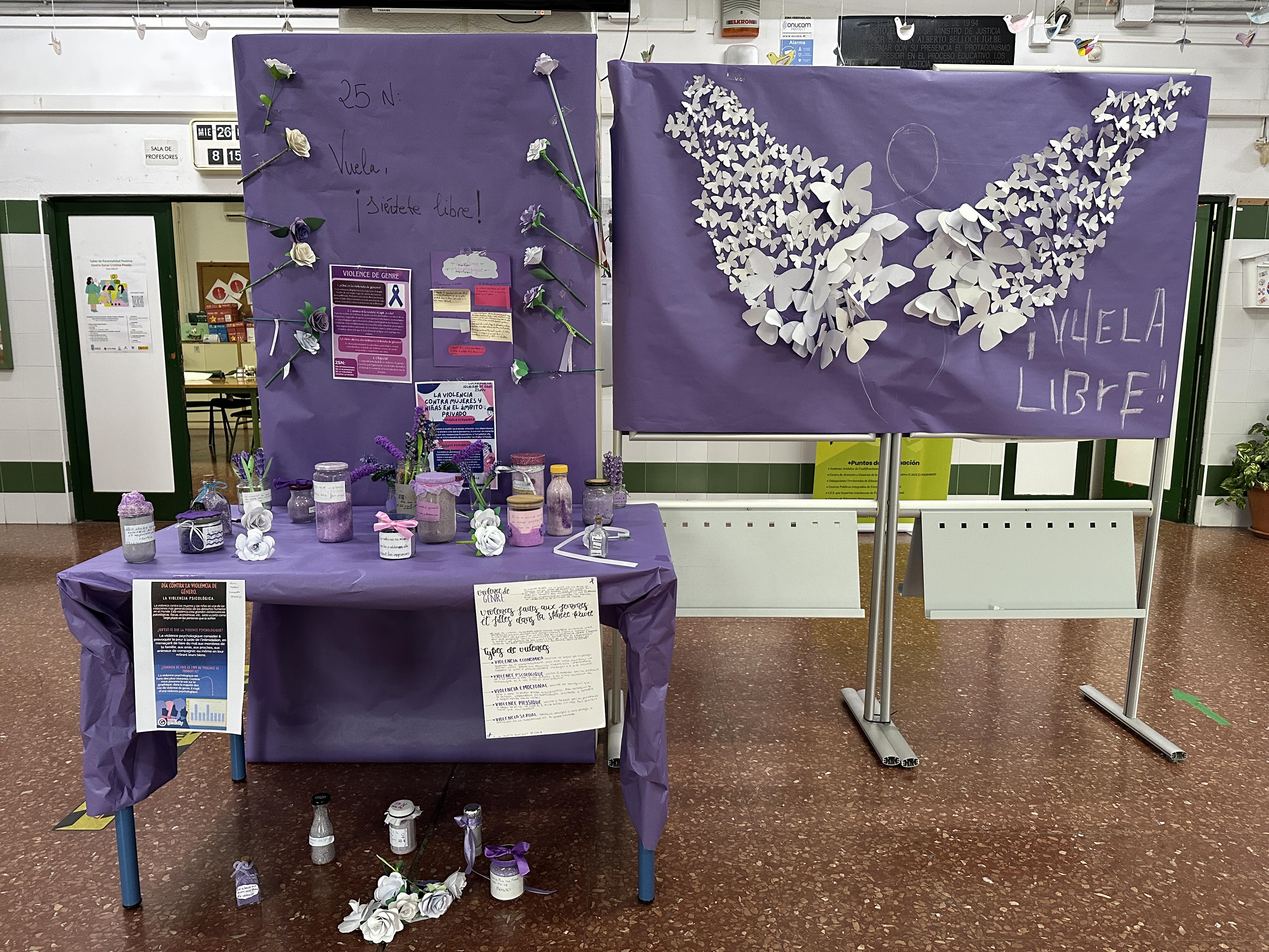 Celebracion del Dia Internacional de la Eliminacion de la Violencia contra las Mujeres