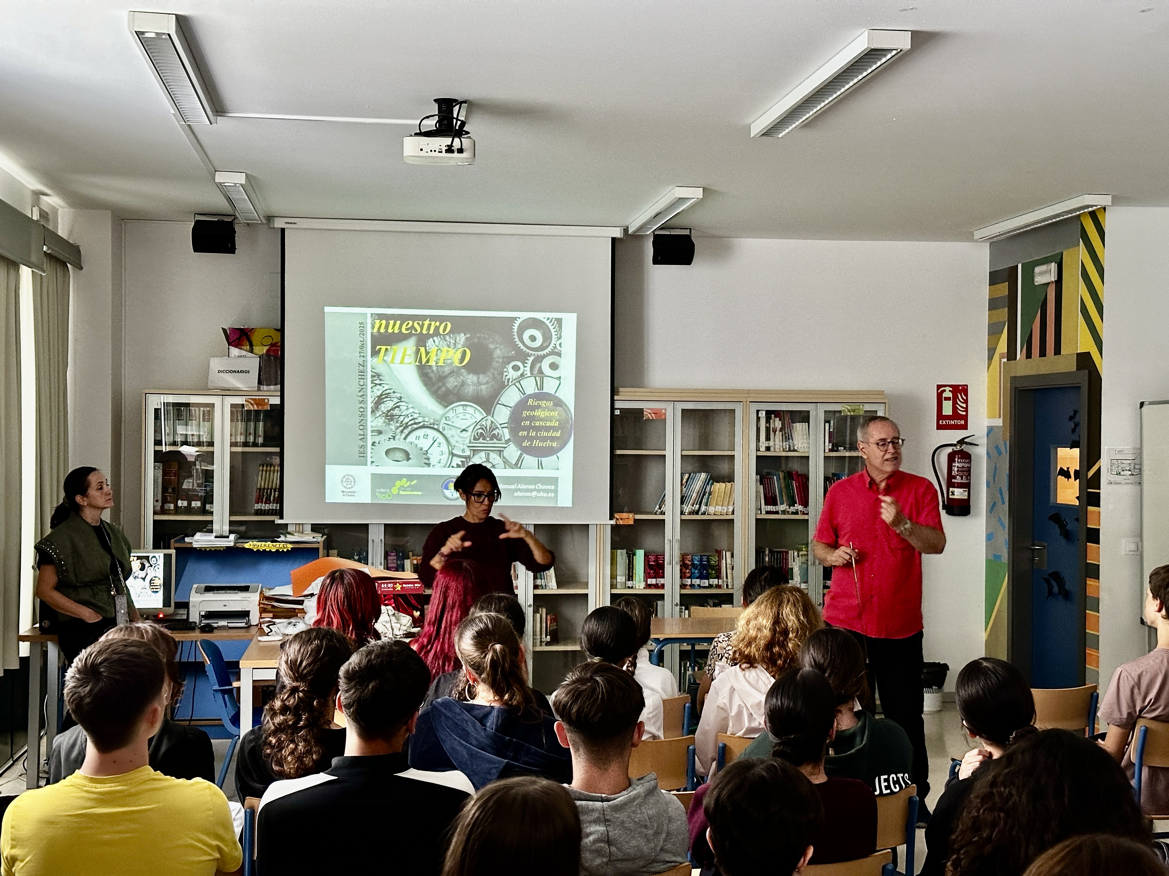 Charla “Nuestro tiempo” sobre terremotos y tsunamis