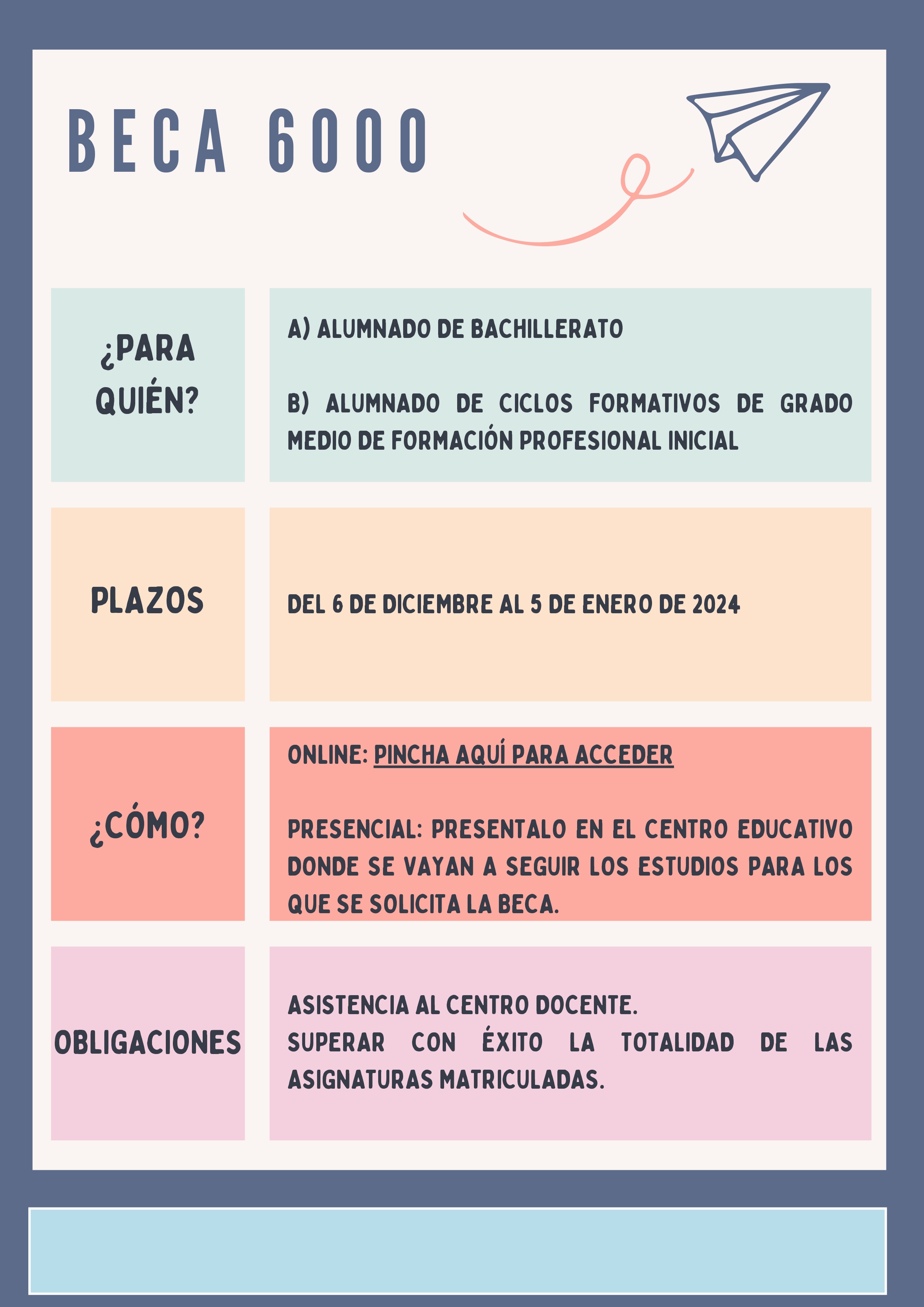 Convocatorias Beca 6000, Beca Adriano y Beca Andalucia Segunda Oportunidad