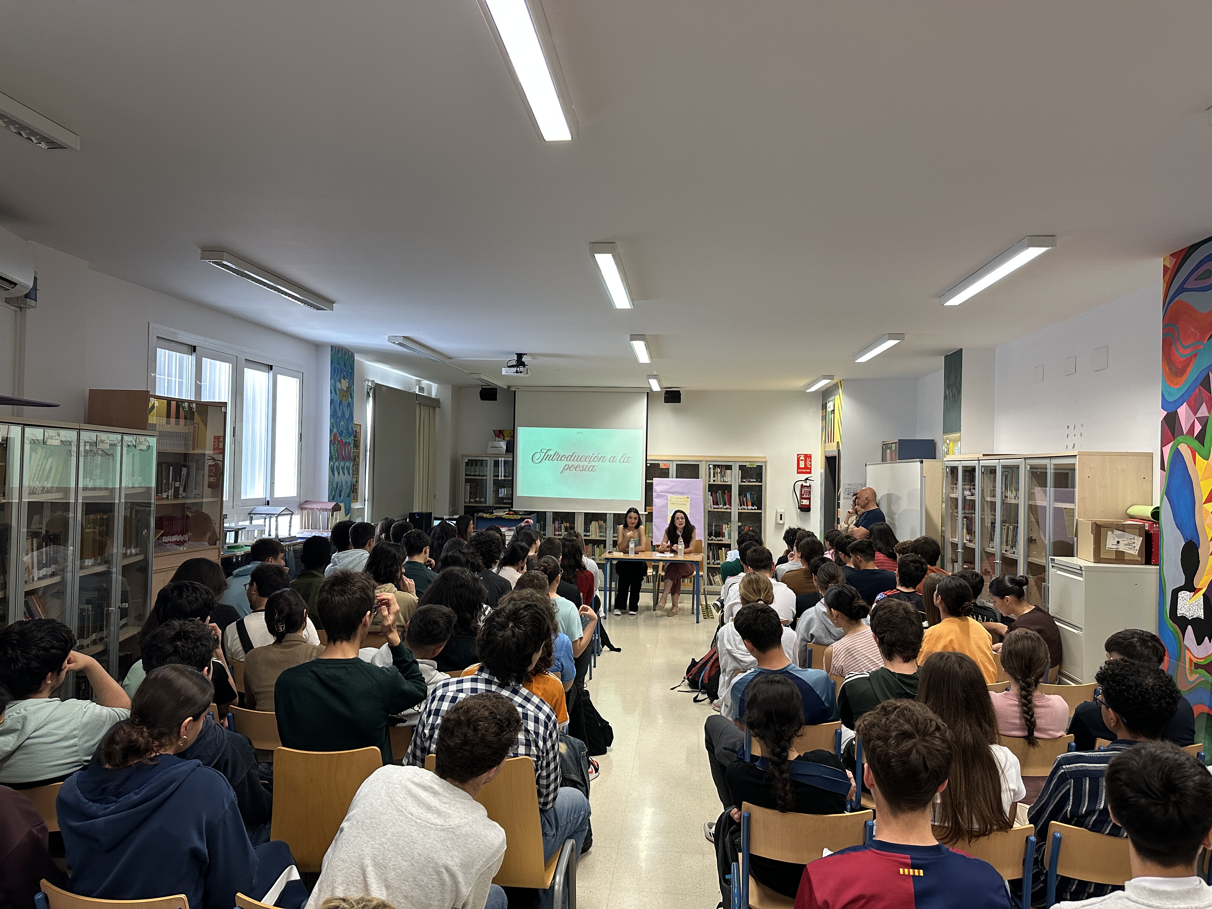 Dos encuentros literarios acercan la creacion literaria a nuestro alumnado