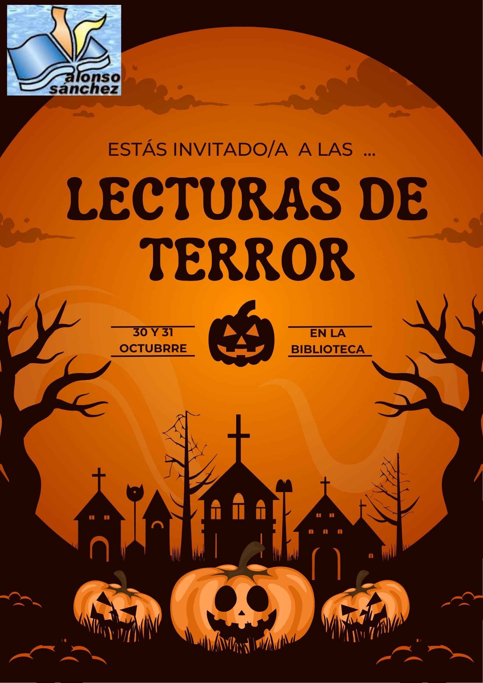 Halloween: lecturas de terror en la bibioteca