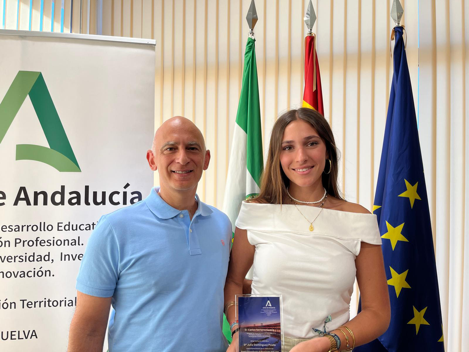 Julia Dominguez Prieto, Premio Extraordinario de Bachillerato 2025/2026