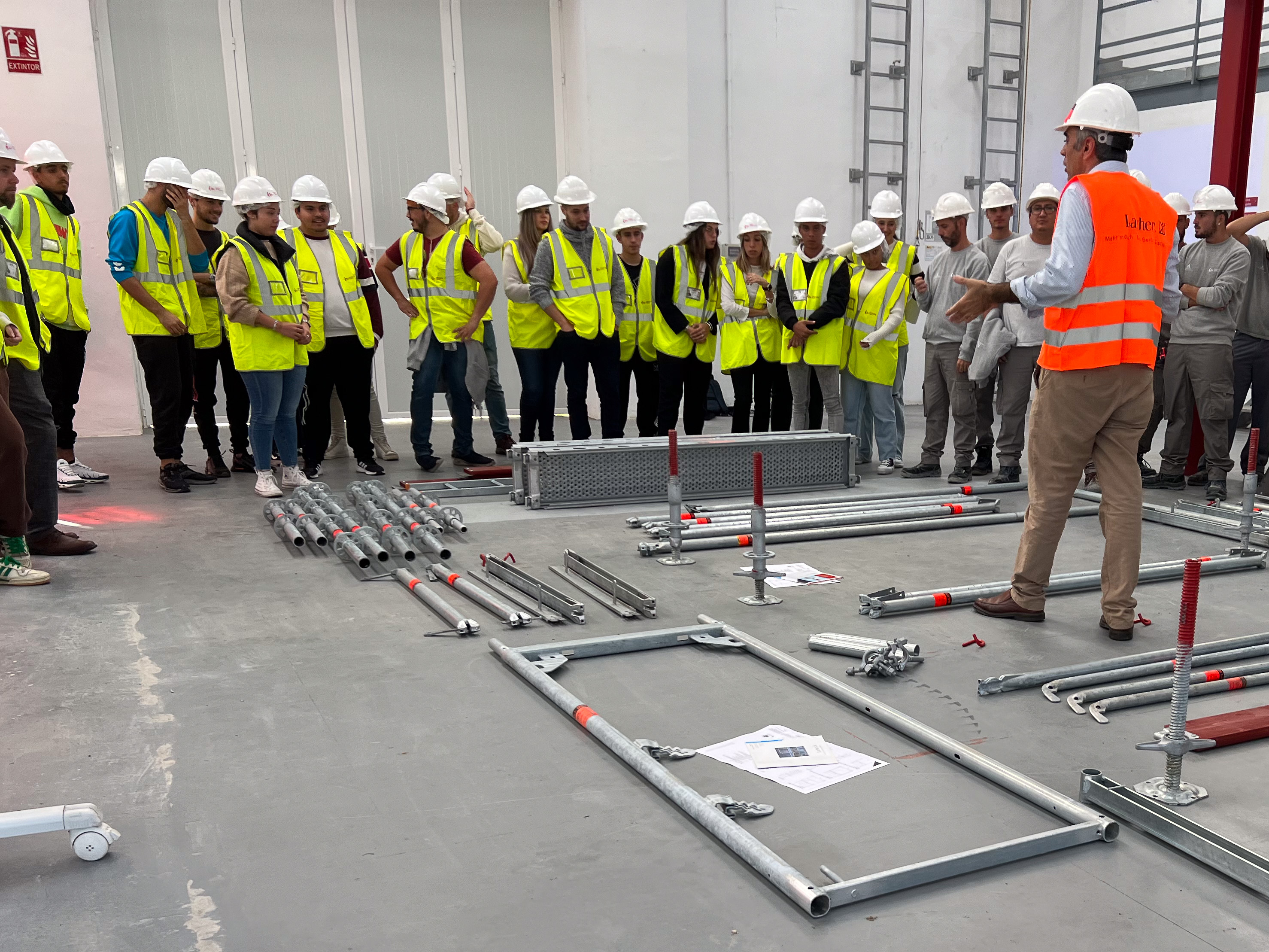 Visita a la Fundacion Laboral de la Construccion
